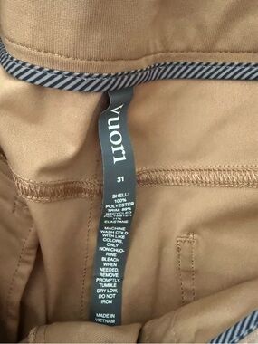 Vuori Men's Khaki Chino Pants - Tan